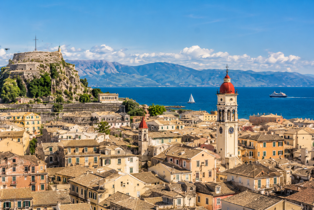 Historic architecture and cultural landscape of Corfu